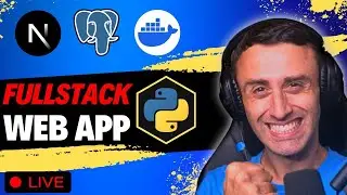 Python Full Stack App: Next.js 14, Flask, PostgreSQL, Docker
