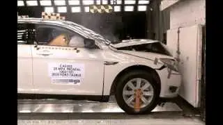 2010 Ford Taurus NHTSA FMVSS 208 (25 Mph - Unbelted) Frontal Impact (Test #1)