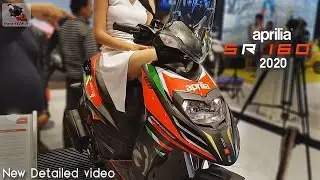 Aprilia SR 160 Race : Auto Expo 2020 | First Review | Features | Price