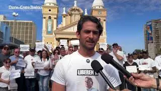 Zapatos vacíos reclaman libertad: familiares de presos políticos protestan en Maracaibo