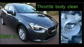 Why does car run rough at idle & stall ? Throttle Body inspection & clean Mazda 2 3 CX3 CX5 CX7
