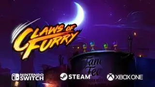 Claws of Furry Announcement Gameplay Trailer (PC, SWITCH, XBOX ONE, PS4)