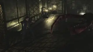 RE 0 centipede boss hard (handgun no damage trick)