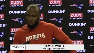 James White Reflects On Patriots' Super Bowl Loss To Eagles