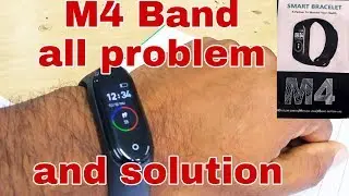 M4 Band Problem and solution Bangla | setup Date and time | Reset | slow time | review bangla