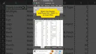Auto Insert Blank Rows in Excel |  #exceltips #exceltech #smartphone