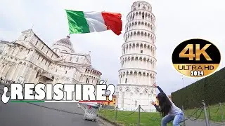 ¿Por qué la TORRE de PISA está inclinada y no se cae? Y ¿Cómo es por DENTRO? | Plaza del DUOMO