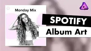 Spotify Album Art Design Tutorial Part 2 - Affinity Photo Tutorial