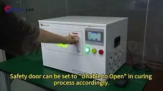Customized UV LED Curing Oven for IR Lens Holder