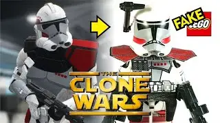 Unofficial Lego Arc Trooper Hammer Kamino Clone Wars minifigures Xinh XH 1874