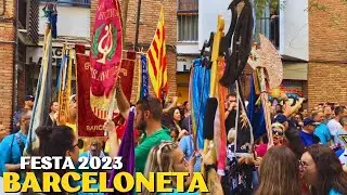 Cors Muts de Festa Major de la Barceloneta 2023 | Silent Choir Musical Parade