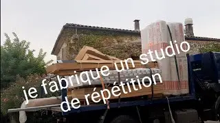 je fabrique un studio de r&eacute;p&eacute;tition pour eskape ( partie 1)