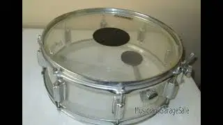 Vintage Acrylic Snare Drum