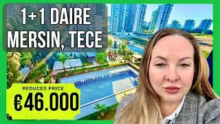 Mersin'de 46.000 €'ya satılık, oldukça iyi durumda 1+1 daire 🔥 Acil satış!