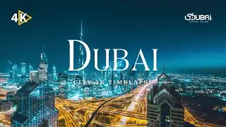 Dubai City 4K Timelapse Video | Aerial Views Drone Footage and Panoramic Skyline