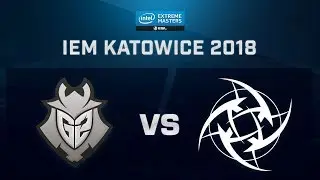 CS:GO - G2 vs NiP - Cache - IEM Katowice 2018 - Groupe B - Map 1