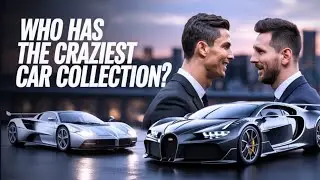 Christiano Ronaldo Vs Messi who Has the CRAZIEST car 🚗 collection?? 🔥 💰