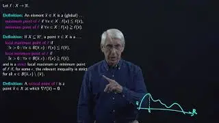 Lecture 30: Unconstrained Optimization 1