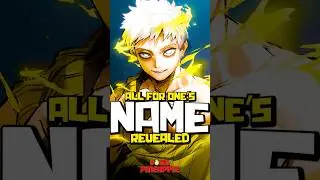We FINALLY Know All for One&rsquo;s NAME | My Hero Academia ULTRA AGE Databook EXPLAINED