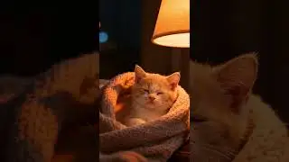 Mimi #17 🧣 Winter Blanket Purr | AI Loop Short