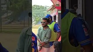 Actor Vishnu Unnikrishnan's Mass entry 😍❤️🤩To Support his team ✨#VishnuUnnilrishnan #RoXz
