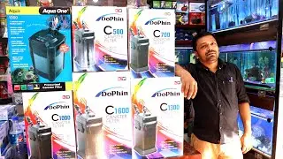Budget Canister Filter at Sudhir Fish Aquarium||Aqua one, Dophin C 500,C700,C1000 Canister Filter