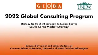 Professor Spotlight - UNCW 2022 - Budweiser Budvar Korean market strategy
