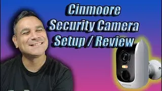 Cinmoore CM BC3U Security Camera Easy Setup and Review
