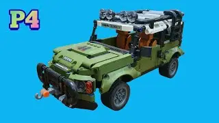 Assemble lego military vehicle P4