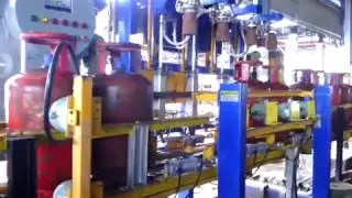 LPG Cylinder Sealing- High Speed Hot Air Sealing Machine