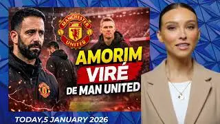 Ruben Amorim limogé de Manchester United ? La fin choc !🌏