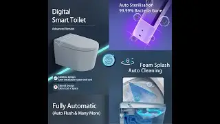 KELISS&trade; Wall Mounted Smart Toilets Series