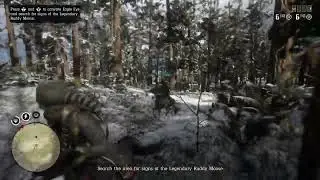 Red Dead Online Legendary animal shenanigans:)