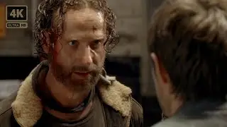 Rick talks to Gareth - 4K-60FPS Ultra HD - The Walking Dead - 5x1