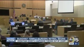 Buddhist temple murders retrial begins
