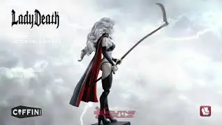 LADY DEATH LEGACY ACTION FIGURE W/ SCYTHE!