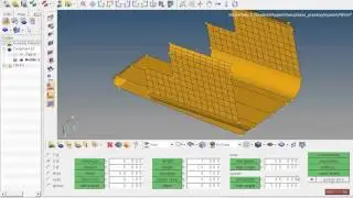 Hypermesh, simple part meshing