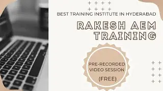 Adobe AEM Corporate Training by Trainer Ashish Kumar online live | SV Soft Solutions