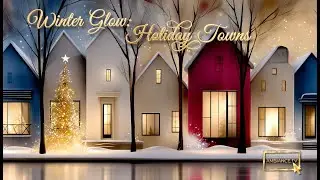 Winter Glow: Holiday Towns | Holiday Digital Frame | AmbianceTVStudios