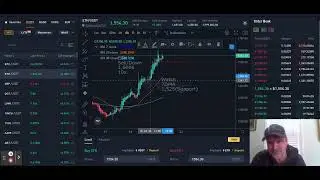 CryptoCast--- $ETH Ethereum &uarr;1,552 73  BitYard Exchange!  What's Next? Time to Short?