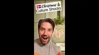 🎄🇩🇰 Christmas Culture Shocks in Denmark Pt. 1 #shorts