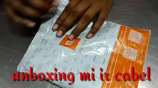 Mi ir cable unboxing