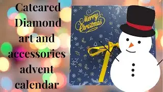 Diamond Painting advent calender 2021 Full unboxing from CATEARED
