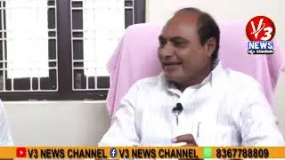 చాంబర్&zwnj; ఆఫ్&zwnj; మున్సిపల్&zwnj; చైర్మన్&zwnj; Venreddy Raju Face To Face With Sureshdandu ||Choutuppal||V3 News