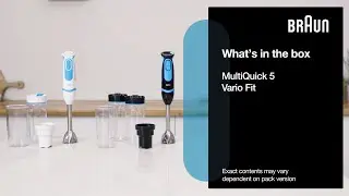 MultiQuick5 Vario Fit | What's in the box
