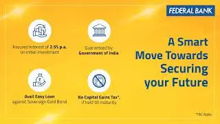 Invest in Sovereign Gold Bond!