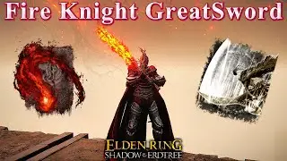 Fire Knight GreatSword Pyromancy Build [ Elden Ring ] Faith Build PvP