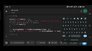 DSA Coding Question: Find the Missing Number in an Array of N-1 Elements in C++