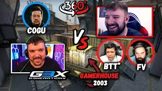 G3X vs GH 2003 🔥 Oldschool Cage 360&ordm; Gaules vs MCH, com BTT*, Cogu, FV, LRZ e aliche