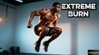 3-Minute Advanced HIIT Fat Burn Workout (No Equipment, Follow Along)